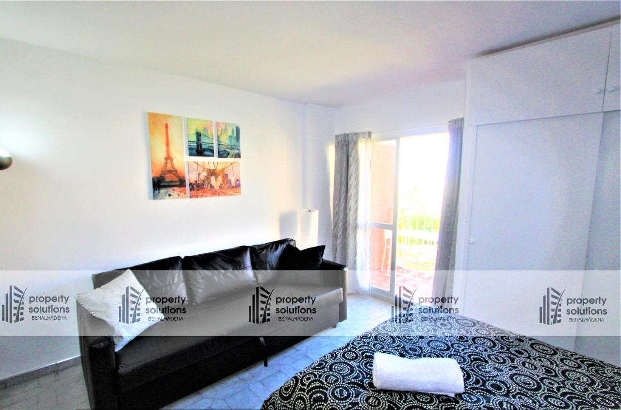 427 Estudio En Minerva Apartamentos -Vista Al Jardin - Piscina Y Playa Benalmadena Bagian luar foto