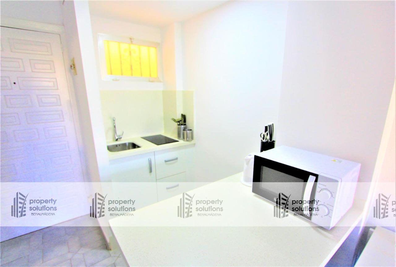 427 Estudio En Minerva Apartamentos -Vista Al Jardin - Piscina Y Playa Benalmadena Bagian luar foto